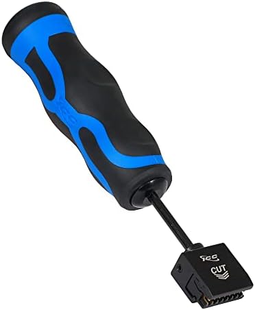 ICC 110 Punch Down Tool for 4-Pair Cable Termination and 110 Connecting Block Termination, 50kg High-Impact, Ergonomic Anti-Slip Grip, Cushioned Handle for Comfort and Precision