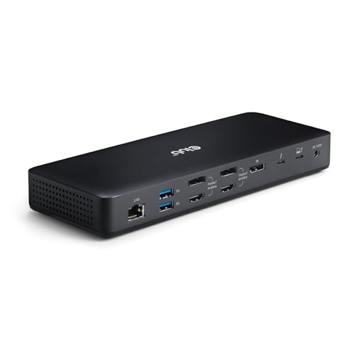 Thunderbolt 4 Station d'accueil Club3D CSV-1583 pour quatre écrans simultanés