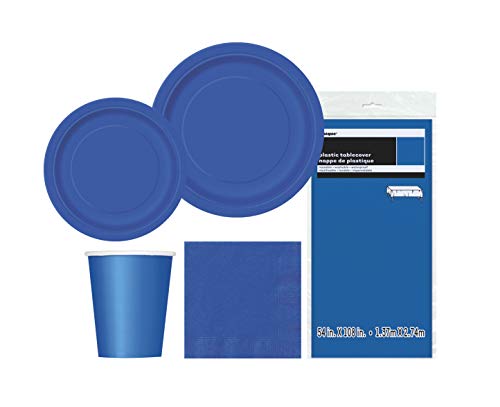  Unique Party 63830 - Kit d'Articles de Fête Bl...