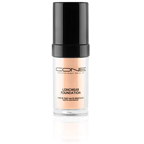 Longwear Base de maquillaje resistente al agua, absorbe el sebo, fórmula altamente pigmentada, color perfecto para cualquier tono de piel, 30 ml (Sunlit)