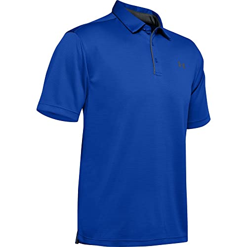 Image of Under Armour Men's Polyester Solid Tech Polo | T-Shirt | 1290140-001