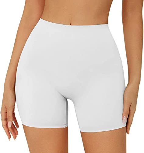 Shorts Cinta Feminino Levanta Bumbum Alta Compressão Modelador - Branco - 2EG