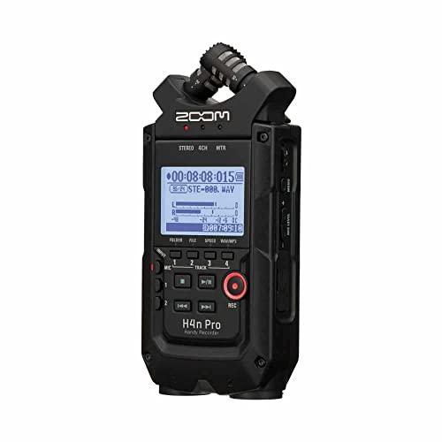 ZOOM H4nPRO HANDY RECORDER BLACK