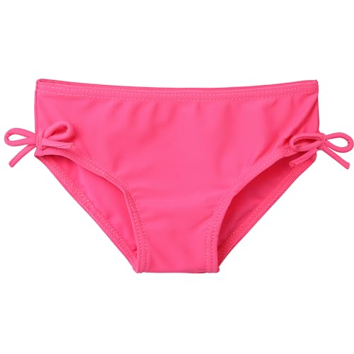 Image of XFGIRLS Girls 2-Piece Swimsuit Long Sleeve Rash Guard Set Toddler 6M-8Y | UPF 50+ blocks 98% UV, Quick-dry, Easy on /off, Bright colors stand out, Machine wash, Breathable, Beach, swim, water park