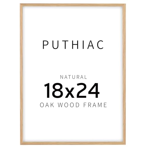puthiac 18x24 Oak Wood Picture Frames -18