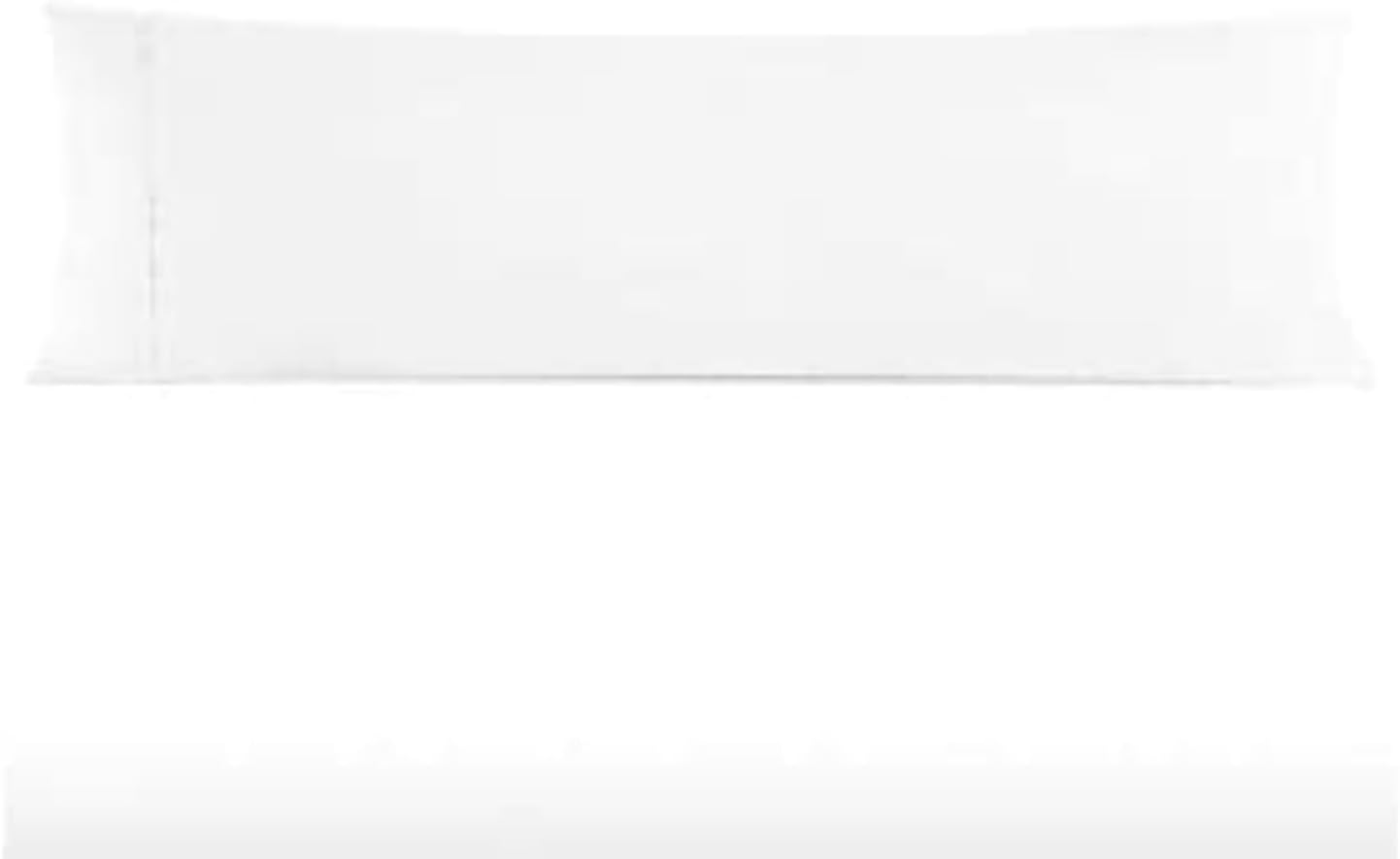 Italian Luxury Body Pillow Case โ Luxury Egyptian Brushed Microfiber Bolster Pillowcase โ Long & Body Pillow Cover โ Allergy Friendly w/No Zip Closure