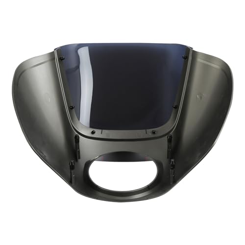 Image of Front Headlight Quarter Fairing Windshield Fit For Harley Softail Low Rider FXLR S FXLRS 2018-2025 Street Bob FXBB FXBBS 2018-2025 Softail Standard FXST 2020-2024 Industrial Gray Denim /Black Denim