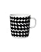 Produktbild Marimekko - Oiva/Räsymatto - Tasse - Weiß/Schwarz - Ø9,5xH10cm - 4 dl