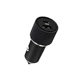 Native Union Car Charger PD – Cargador para Coches con USB-A y USB-C Puertos, Carga Rápida hasta 30W – Compatible con iPhone 12/12 Pro/12 Pro MAX, iPad, Samsung Z Fold 2, Google Pixel 5, Switch