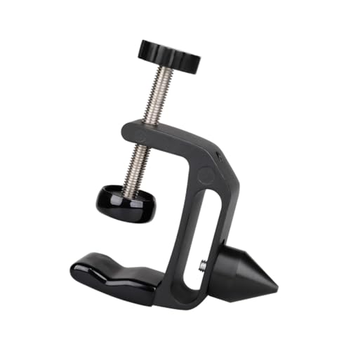 CIMAXIC Clarinet Fixing Clamps Metal Clarinet Bracket Conical Top for Cork Polishing Cell Phone Stand Photography Stand