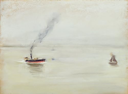 Impresión de Arte Lienzo premium del Elba de Max Liebermann con acabado galería