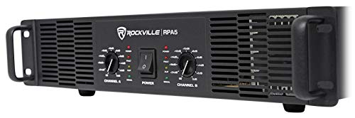 Rockville RPA5 1000W Peak / 400W Rms 2-Channel Power Amplifier thumb #3