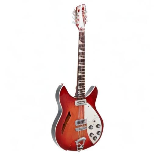 Miniatuur gitaar Tom Petty - The Heartbreakers Miniatuur gitaar Tom Petty - The Heartbreakers