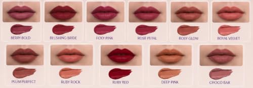 Image of Liquid Lipstick - Ruby Red - Long lasting | Water proof