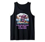 Photo Gallery carica fino al traguardo funny running hippo marathon runner canotta Photo Gallery carica fino al traguardo funny running hippo marathon runner canotta