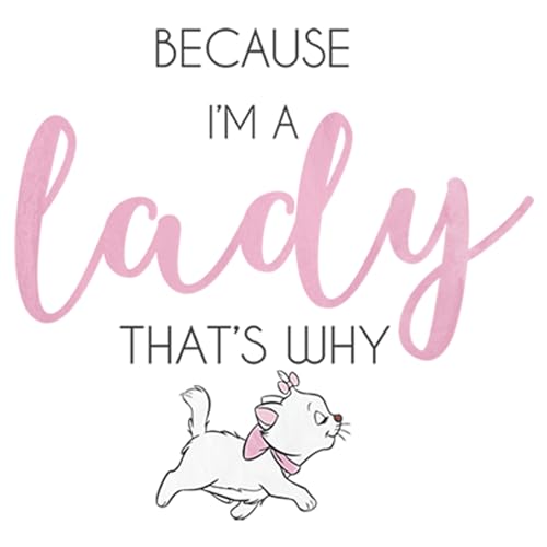 Disney Aristocats Ladies Stack Girl's Solid Crew Tee2