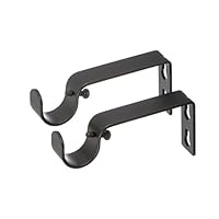 Ivilon Fisso staffe per aste da Tenda, – per 7/8 o 2,5 cm. Set di 2