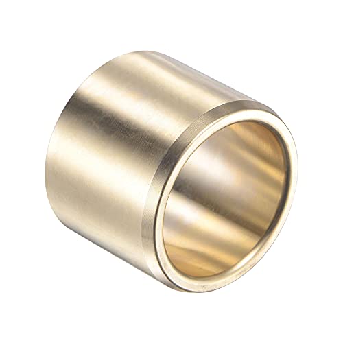 Uxcell A21012700UX0271 Sleeve Bearings 1 Inch Bore 1-1/4 Inch Od 1 Inch Length Cast Brass Self-Lubricating Bushing thumb #3