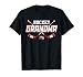 Hockey Grandma Shirts For Women Mama Mother's Day Vintage T-Shirt