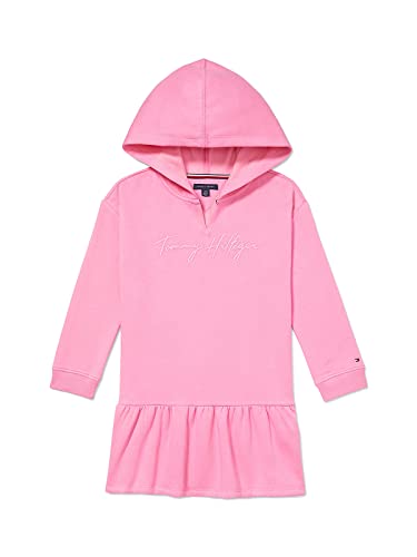 Tommy Hilfiger Girls' Adaptive Hoodie Dress