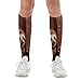 FekiLoot Sloth on Zipper Compression Socks Cozy Soft Support Socks Fashion Breathable Knee High Tube Socks for Adult