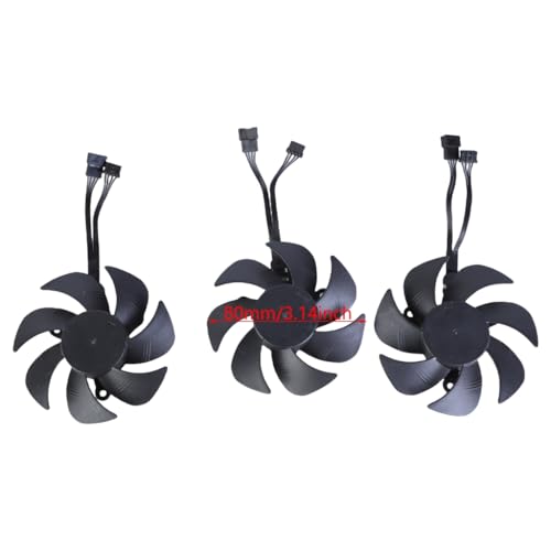 Ventilateur RTX 3060 PLA09215S12H de refroidissement pour carte graphique 4 broches 3 pièces - 6