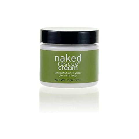 MGA Vegan Unscented Cream - Naked Rescue Body & Face Moisturizer | Natural & Organic Skin Care Moisturizer For Dry & Sensitive Skin | Fragrance Free, Non Greasy & Hydrating Cream | 2oz Cover