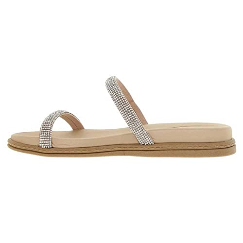 Tamanco Feminino Beira Rio Rasteiro Nude 38