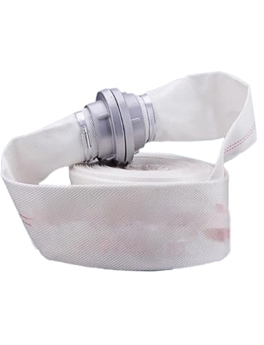 Manguera de descarga de agua plana, Manguera de descarga agua y fuego 2 pulgadas ID 20-25 m(20meter)