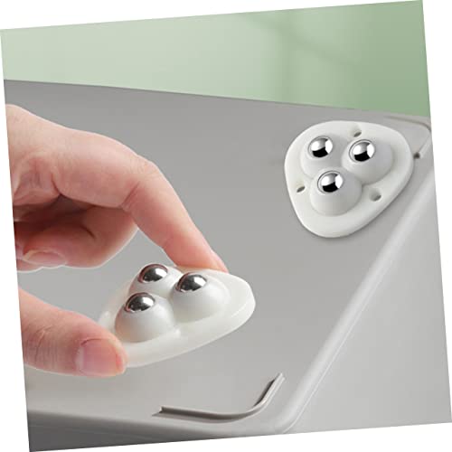 Roulettes adhésives pour boîtes de rangement pivotantes et mini - 3