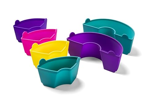 Set de six moules en silicone : - Version Maxi