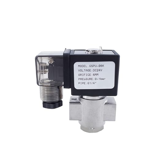 Électrovanne eau 1/4 inox normalement ouverte électrovanne 110v démarrage sans pression - 2