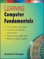 Learning Computer Fundamentals PB 8187522526 Book Cover