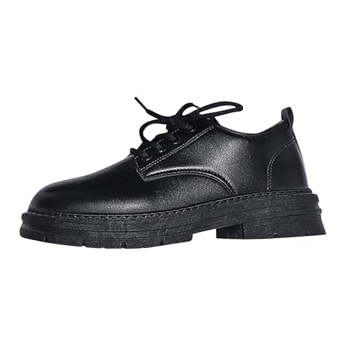 Zapatos de cuero para hombre ideales para caminar cómodo al trabajo.