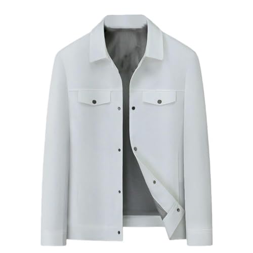 Veste décontractée pour homme d'automne en coton doux et confortable
