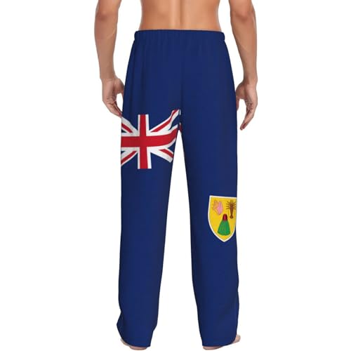 Pantalon de pyjama imprimé îles Turques et Caïques cadeau homme - 3