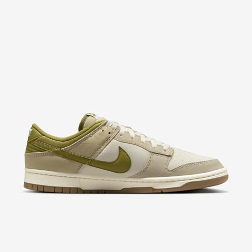 Nike Dunk Low Men's Shoes (HF4262-133, Sail/Cream II/Limestone/Pacific Moss) Size 12.53