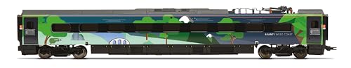Hornby R40483 Avanti West Coast Class 390 Climate change livery Coach pack 3 69721 + 69821 + 69921, Green - Image 4