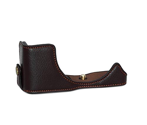 Funda de piel media compatible con Canon EOS M10 CC1763c