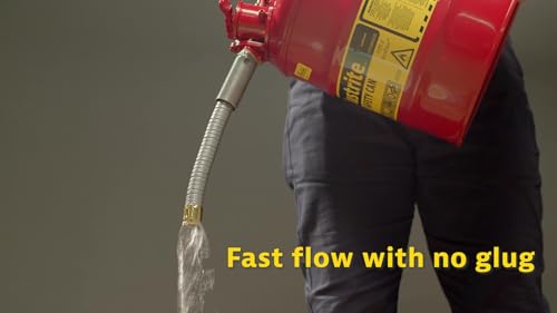 Justrite 7250130 5 Gallon Type Ii Red Safety Gas Can thumb #10