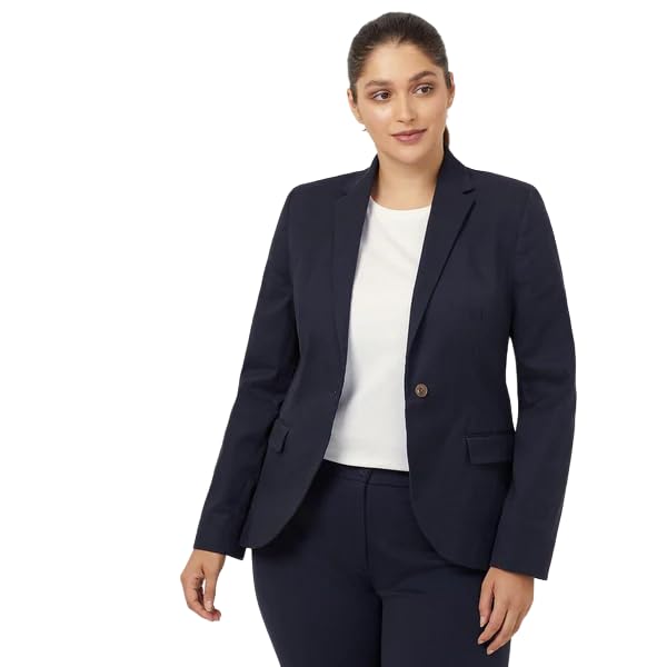 Stylish Regular Fit Formal Blazer for Women's & Girls-image-7