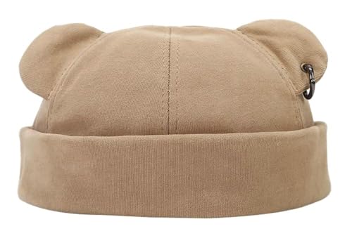 Bonnet oreilles d'ours chaud et isolant, coupe miki docker pour le vent d'hiver