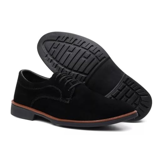 Sapato Oxford Masculino Casual em Couro Soft Modelo Madrid com Solado Antiderrapante e Palmilha Confortável Estilo Versátil para Trabalho ou Eventos Sociais Acompanhado de Combo com Carteira, Relógio e Cinto. (Preto, BR, Adulto, Numérico, 44)