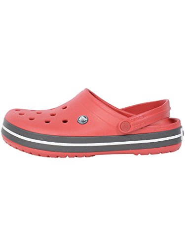 Image of Crocs Unisex Men's and Women's Crocband Clog, Pepper, 12 Women /10 Men