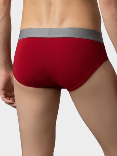 Image of Levi's 073 Cotton Elite Brief | Premium Men's Brief Underwear | 4-Way Stretch | Outer Elastic Waistband | Double-Layered Pouch | Pack of 2