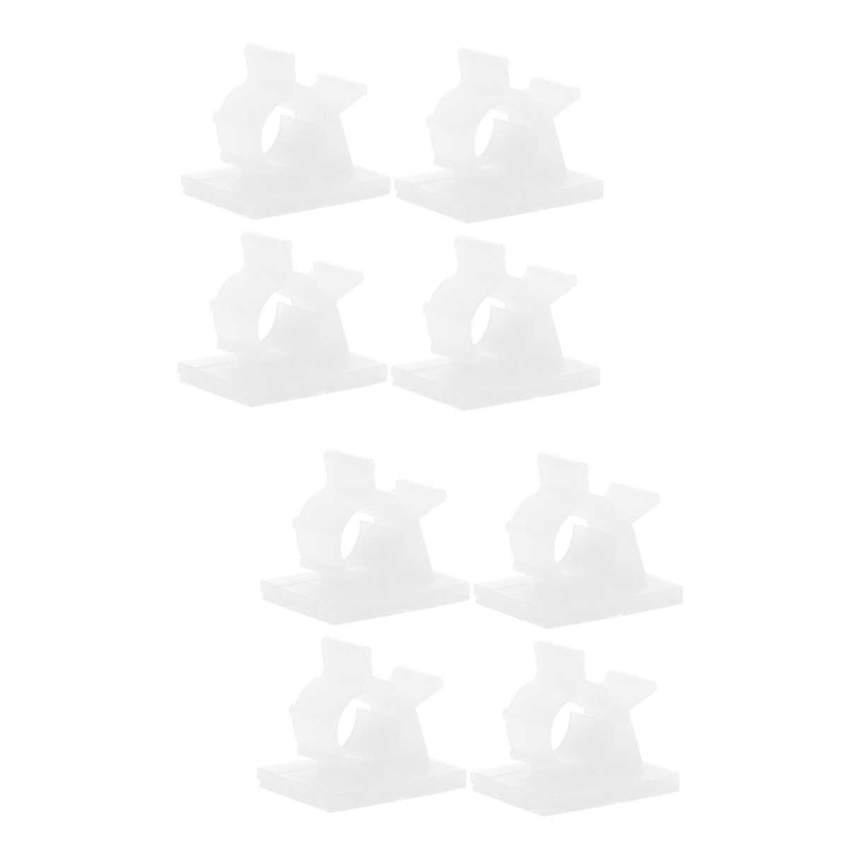 UPKOCH 2 Sätze Kabelhalter Kabelclips Selbstklebende Drahtclips Für Schreibtischkabel-organizer 100 Stück * 2