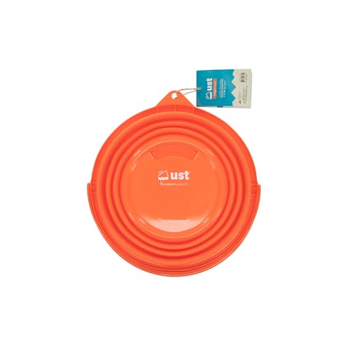ust Flexware Collapsible Bucket 2.0, 2.64 Gallon, Orange