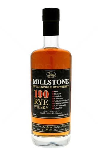 Millstone 100 Dutch Rye Whisky, 70 cl