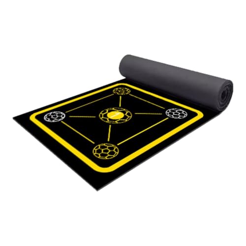 rockible Agility Ladder Mat Footwork Practice Improve Speed Coordination Skill Training Equipment Speed Ladder for Outdoor Home Gym, Style B