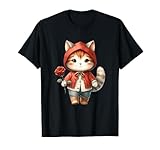 Photo Gallery cute cat with rose flower for mom, girl, kid, cat lover tees maglietta Photo Gallery cute cat with rose flower for mom, girl, kid, cat lover tees maglietta